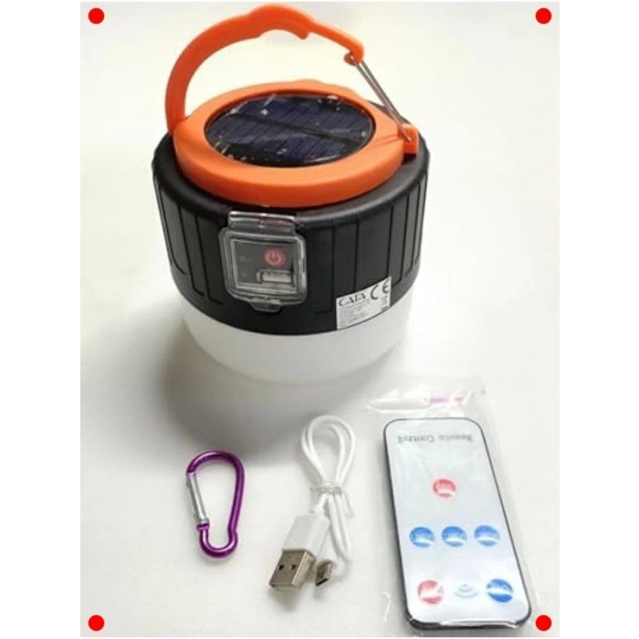 Şarjlı Solar Kamp Feneri