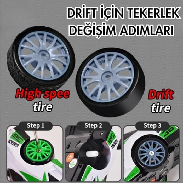 Şarjlı Uzaktan Kumandalı 4x4 Arazi Araba, 20 KM/H
