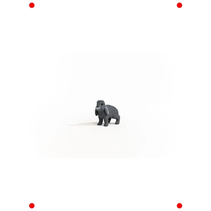 Sarkık Kulaklı Tavşan Figürü