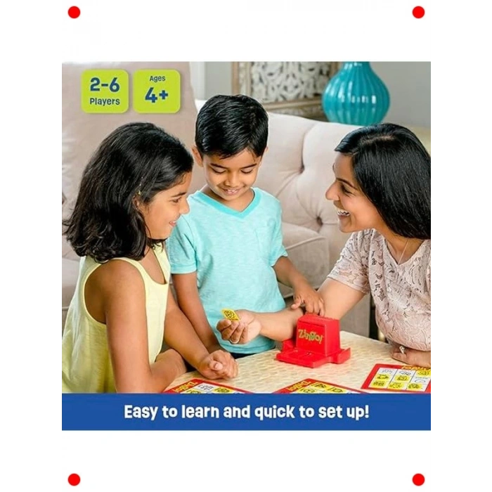 Sayı Öğrenme Oyunu - Resimli Bingo