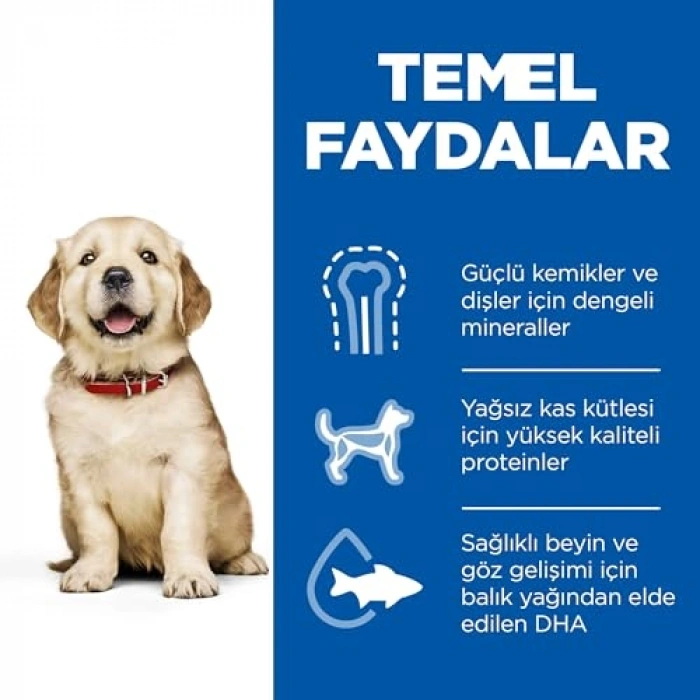 SCIENCE PLAN  Irk Tavuklu Yavru Köpek Maması 14.5