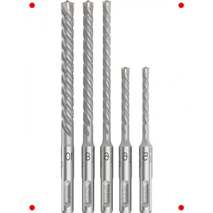 SDS  Delici Uç Seti - 5 Parça (5, 6, 6, 8, 10 mm)