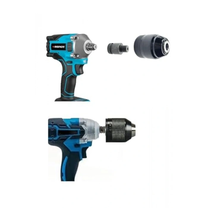 SDS-Max metal mandren ve adaptör seti