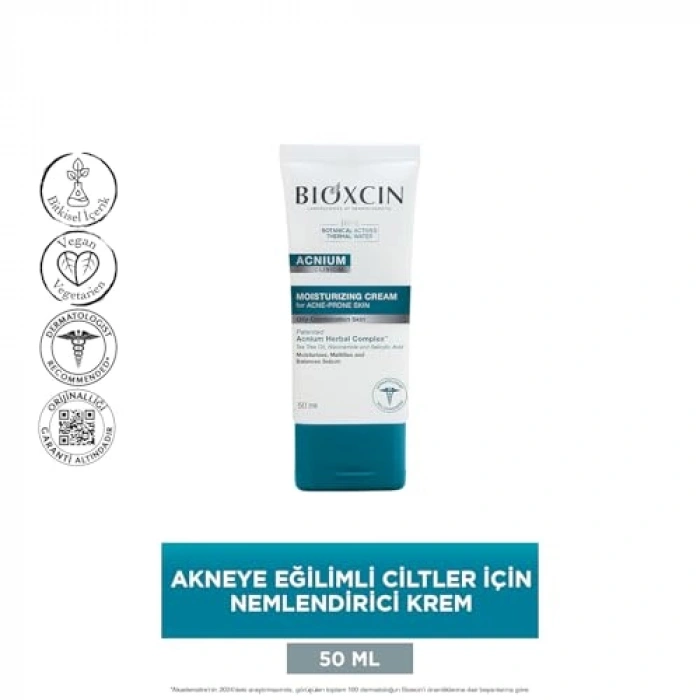 Sebum Dengeleyici Nemlendirici Krem 50 ml Hafif Formül