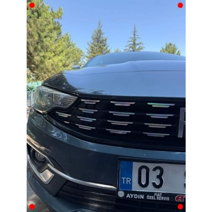 Sedan Panjur Sticker Seti - Hologram Şablonlu