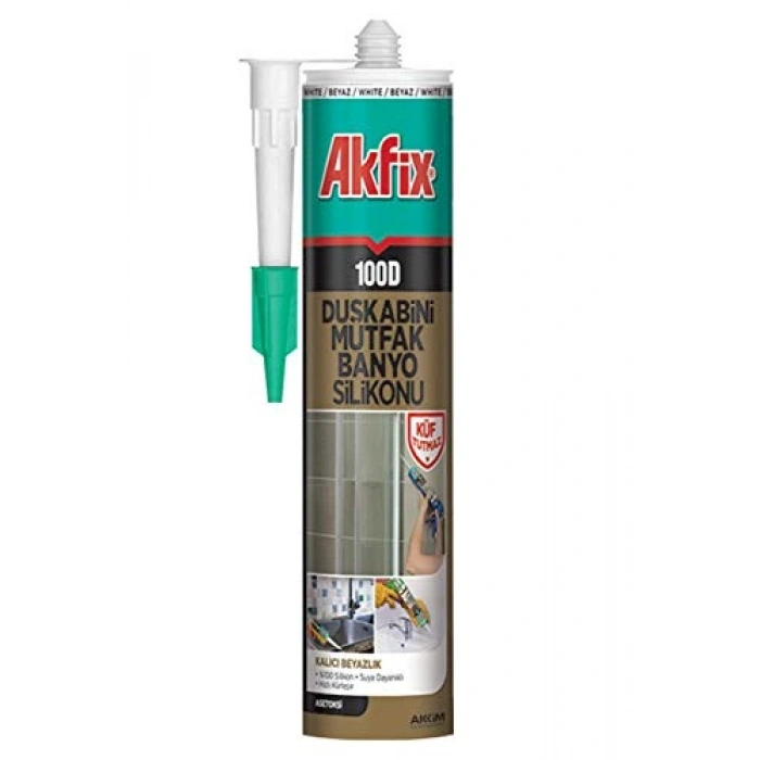 Şeffaf 100D Duş Kabini Silikonu, SA061 Modeli