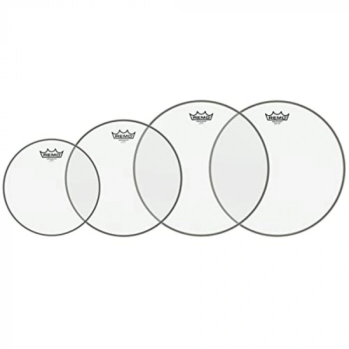 Şeffaf 14 inç Hazy Deri Seti, 10-12-14 inç