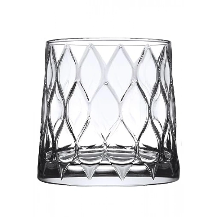 Şeffaf 300 cc Kapasiteye Sahip 4lü Viski Bardak Seti