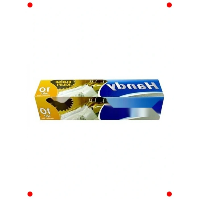 Şeffaf Askılı Giysi Koruma Kılıfı - 10 Adetlik Set