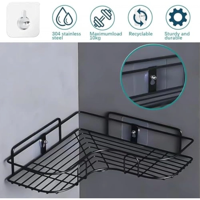 Şeffaf banyo mutfak askı aparatı, 8 adet