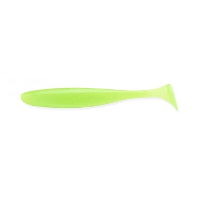 Şeffaf Chartreuse Glow Renk Seçeneği ile 4.5 İnç Silikon Yem, Balık Avı İçin