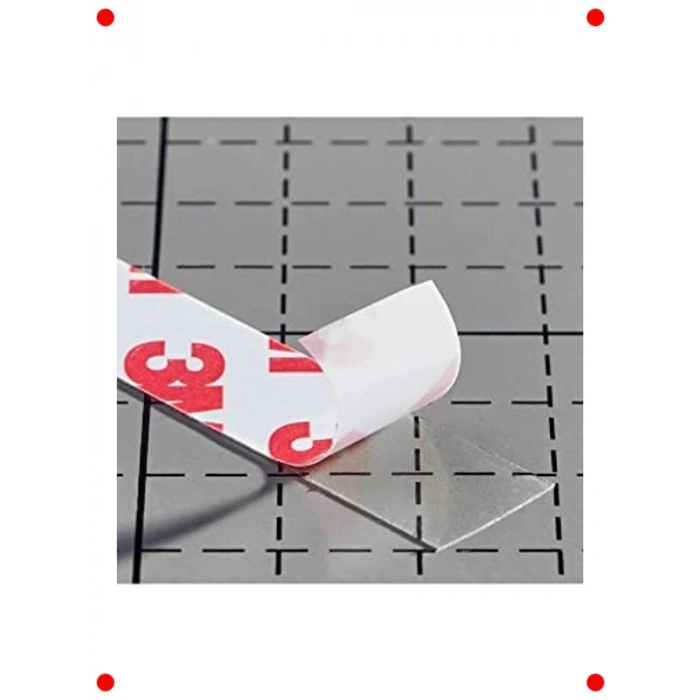 Şeffaf Çift Taraflı Vücut ve Kıyafet Sabitleme Bandı