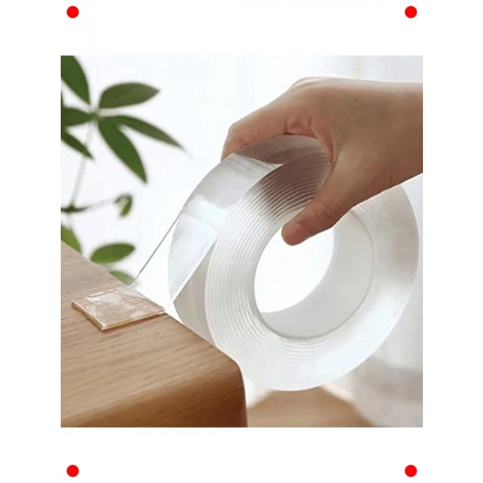 Şeffaf Çok Amaçlı Yeniden Kullanılabilir Nano Bant