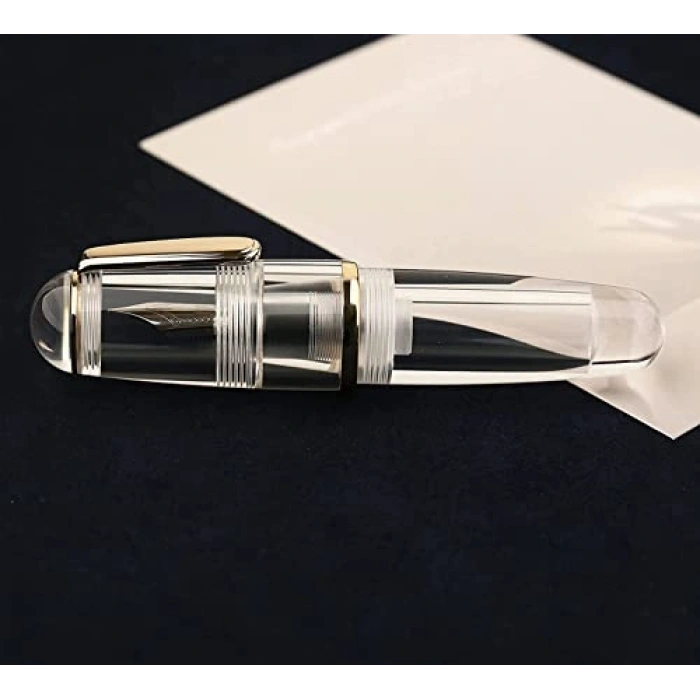 Şeffaf Damlalık Dolma Kalem - Kapasiteli Tasarım