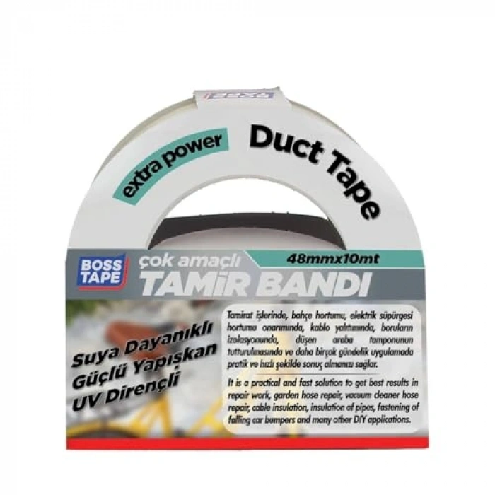 Şeffaf Duct Onarım Bandı, 48 mm x 10 m