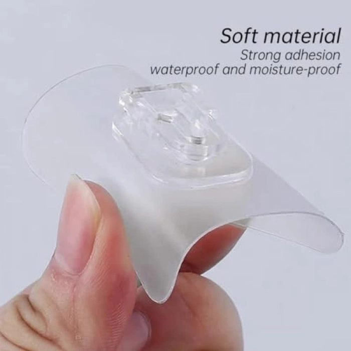 Şeffaf Duvar Kancaları, İz Bırakmayan Sabitleme Askıları