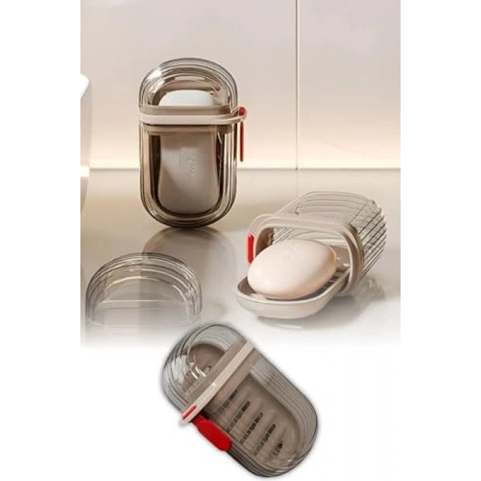 Şeffaf Kutu Şeklinde Hijyenik Sabunluk, Pratik Kullanım