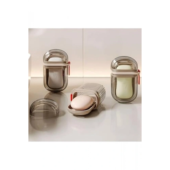 Şeffaf Kutu Şeklinde Hijyenik Sabunluk, Pratik Kullanım