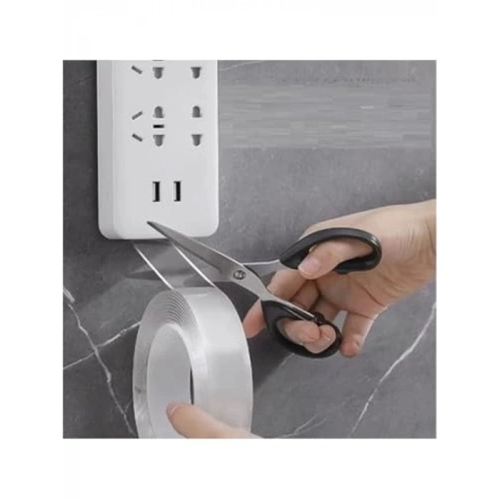 Şeffaf Nano Bant, 2MT 3cmX1mm Güçlü Yapışkan ile