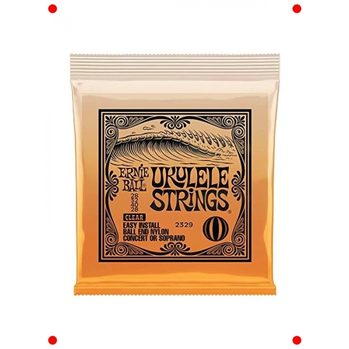 Şeffaf Naylon Ukulele Teli - Top Uçlu Set