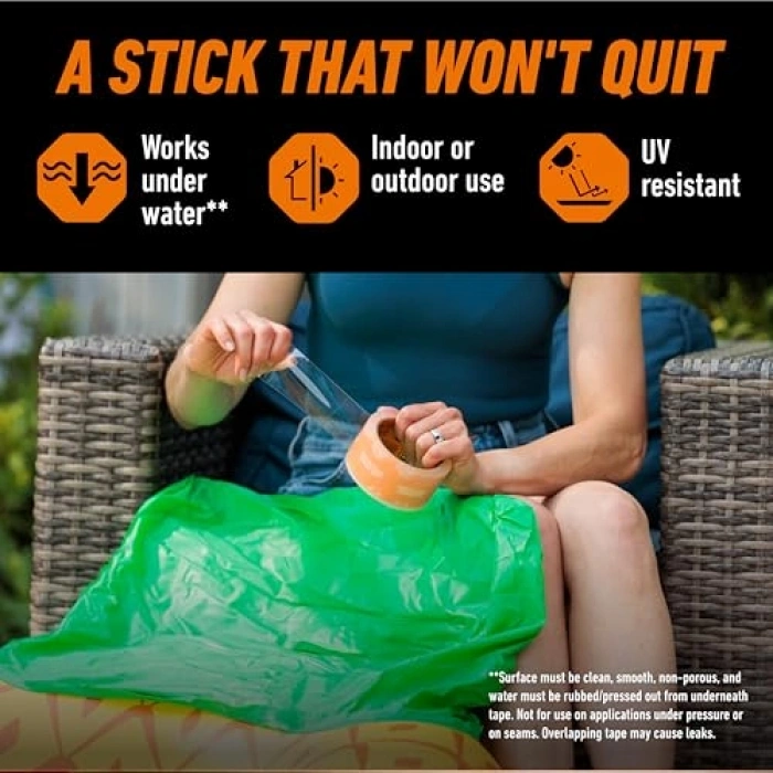 Şeffaf Onarım Koli Bandı, 4.8 cm x 18 yd Boyut