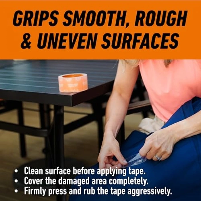 Şeffaf Onarım Koli Bandı, 4.8 cm x 18 yd Boyut