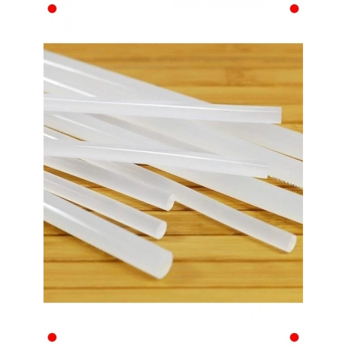 Şeffaf Sıcak Silikon Çubukları - 10lu Paket