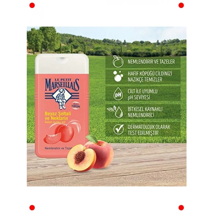 Şeftali & Nektarin Özlü Duş Jeli 250 ml