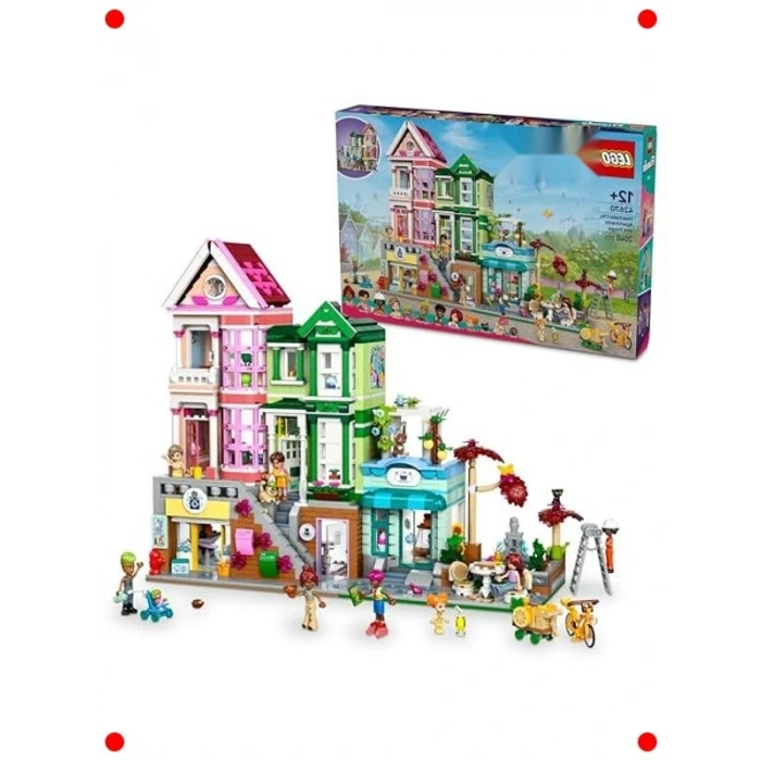 Şehir Hatı Yapım Seti - Deler ve Mağazalar (2040 Parça)