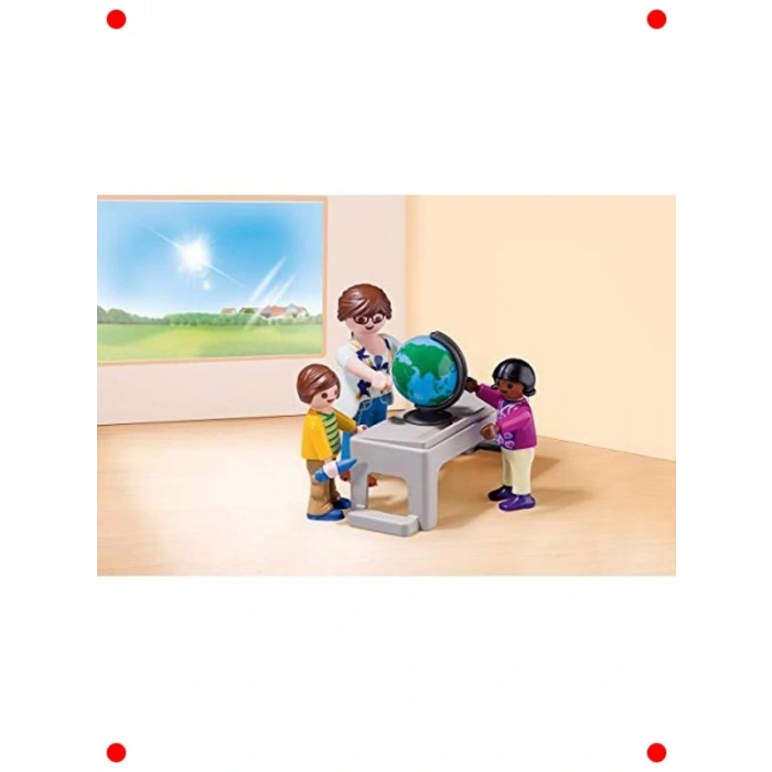 Şehir Hayatı Temalı Oyuncak Okul Çantası Seti