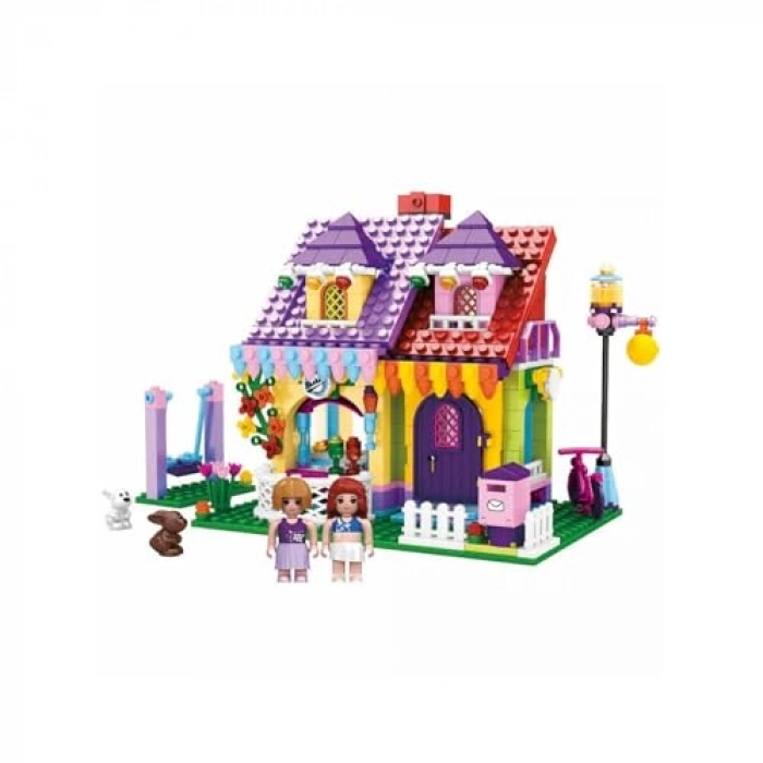 Şeker Ev Temalı 573 Parça Eğlenceli Oyun Seti