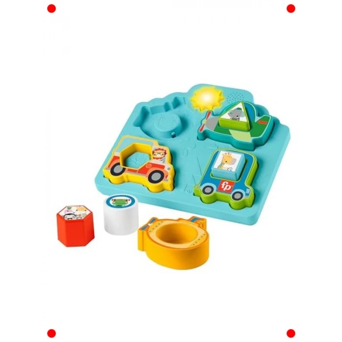 Şekiller ve Sesler Araç Bulmacası (9 Ay ve Üzeri)