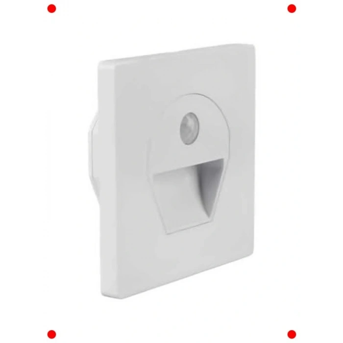 Sensörlü 1W  Koridor Armatürü - Gün Işığı