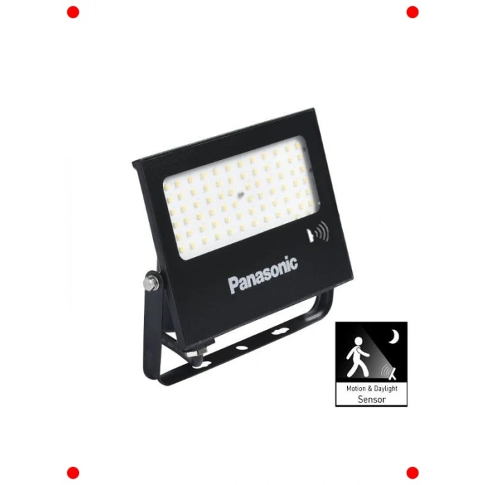 Sensörlü 50W LED Projektör 4000K Sarı Işık