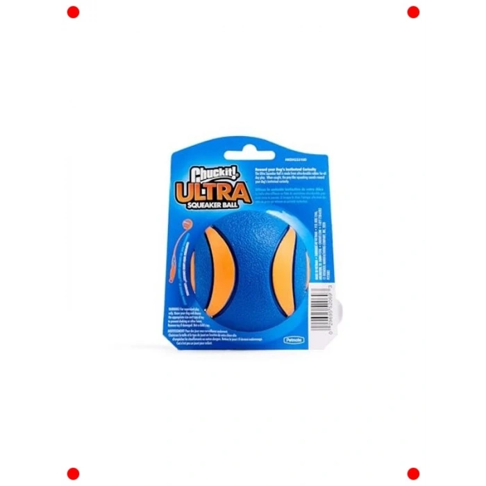 Sesli Dayanıklı Köpek Oyun Topu (Büyük Boy)