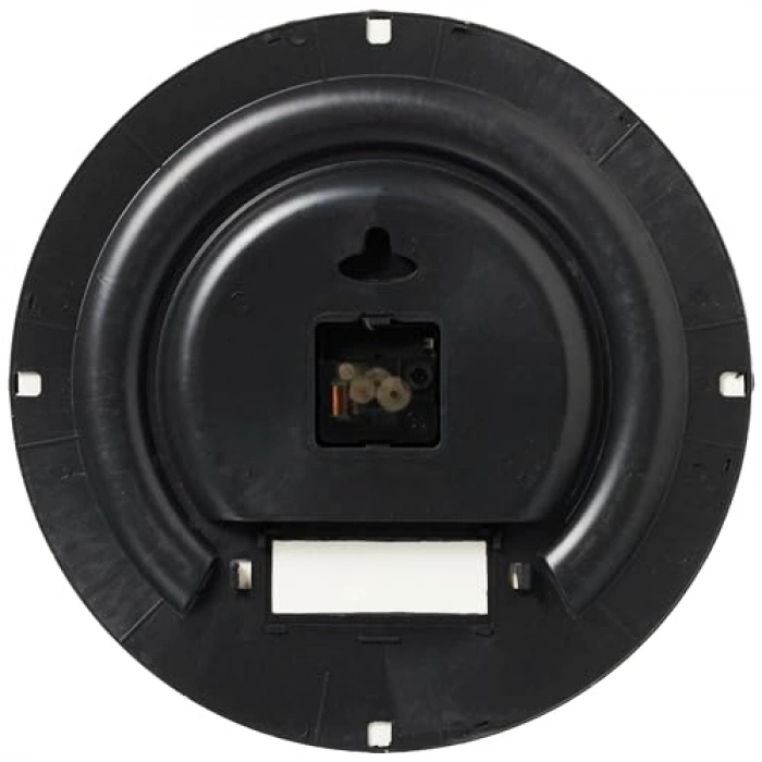 Sessiz Mekanizma ile 36 Cm Bombe Cam Duvar Saati