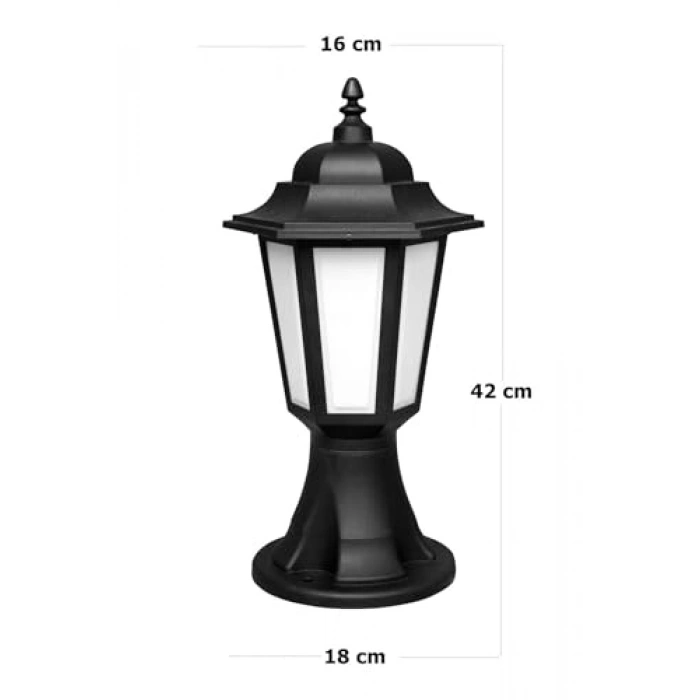 Set Üstü Bahçe Aydınlatma, Klas Tasarım Lambası