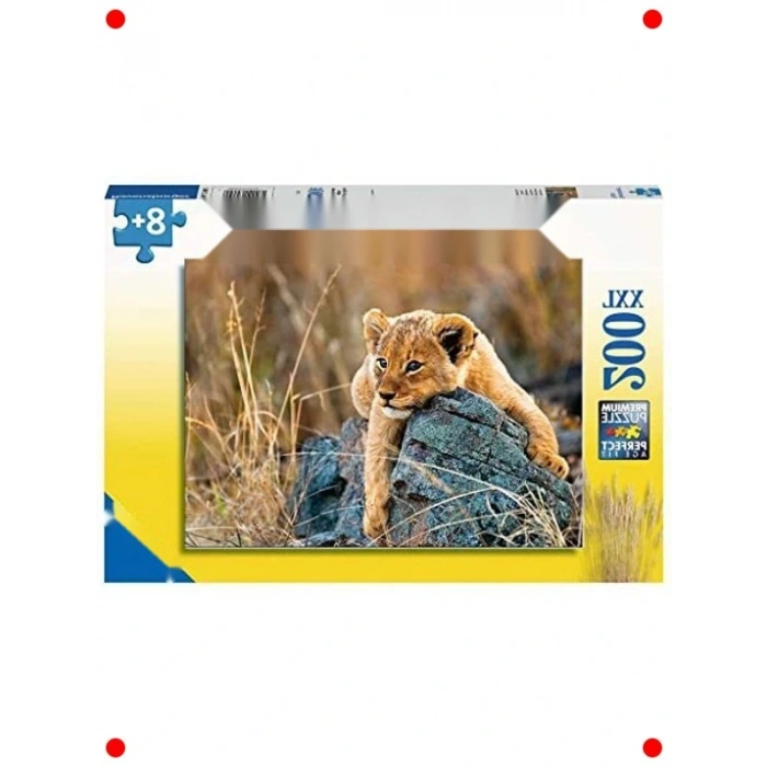 Sevimli Aslancık Yapbozu - 200 Parça