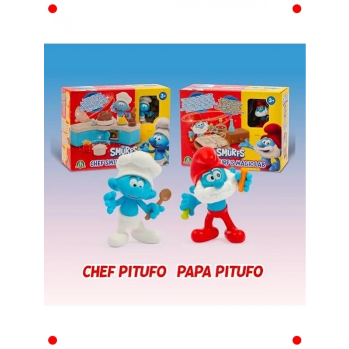 Sevimli Cüce Köyü Mini Oyun Seti - Atölye ve Aksesuarlar