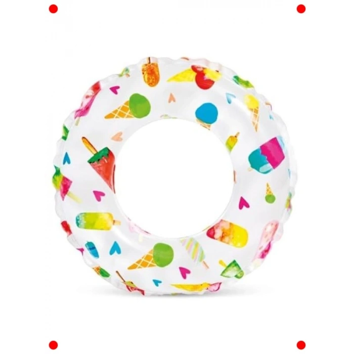 Sevimli Desenli 51 cm Yüzme Simidi