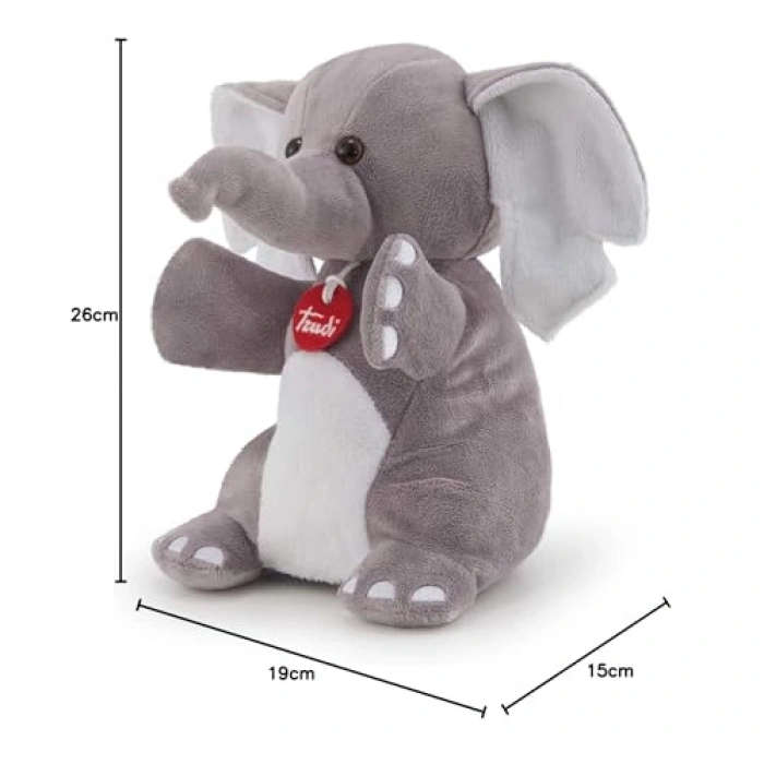 Sevimli Fil Peluş Oyuncak - Yumuşak ve Eğlenceli