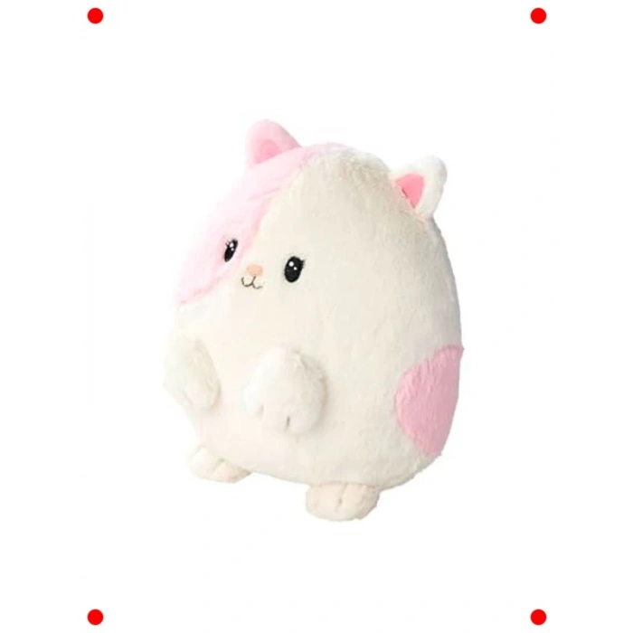 Sevimli Hamster Kedi Peluş Oyuncak Figürü, 25 Cm