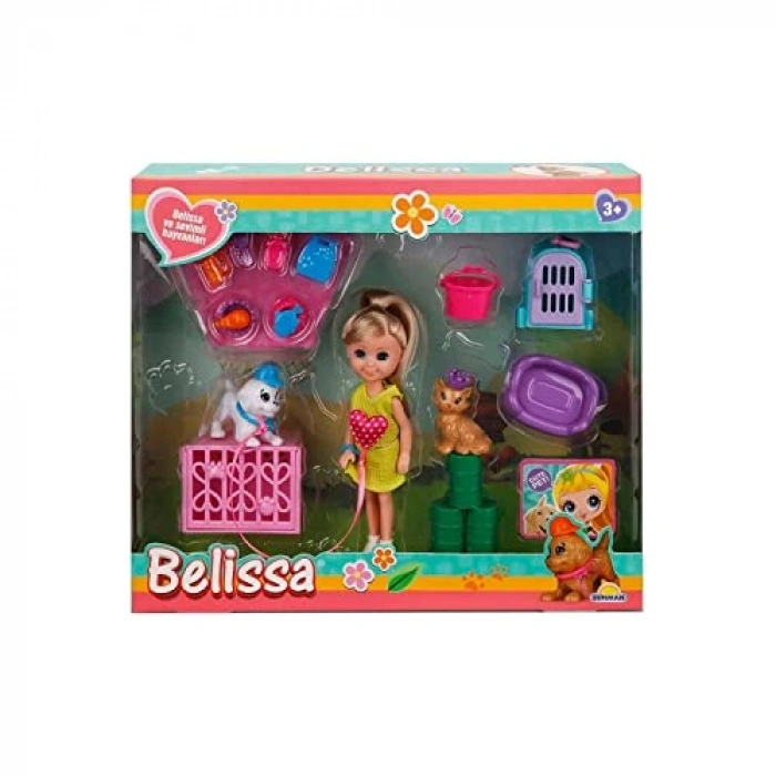 Sevimli Hayvanlar Bakım Seti ile Eğlenceli Oyun Zamanı