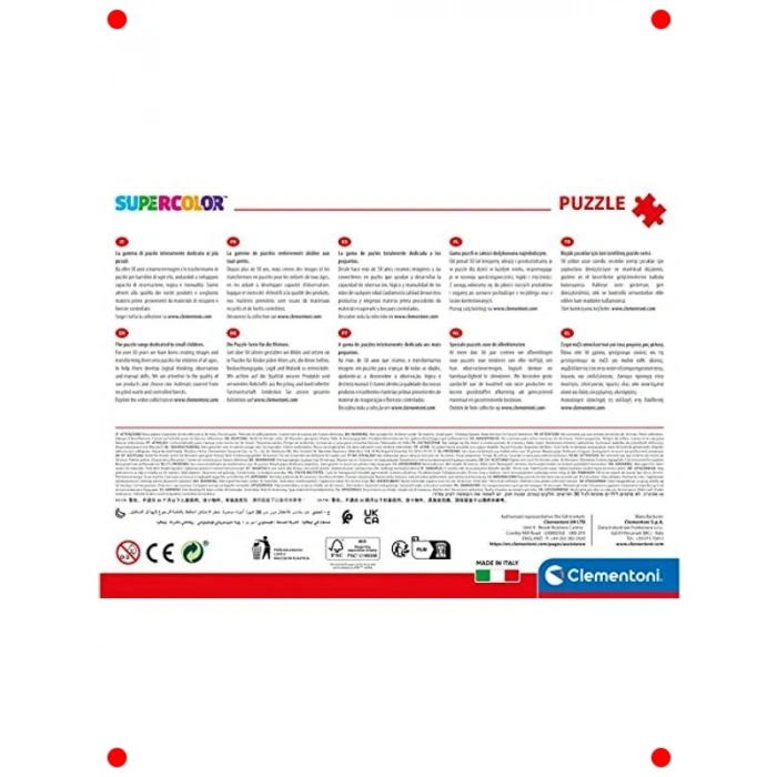 Sevimli Karakterler 104 Parça Renkli Yapboz