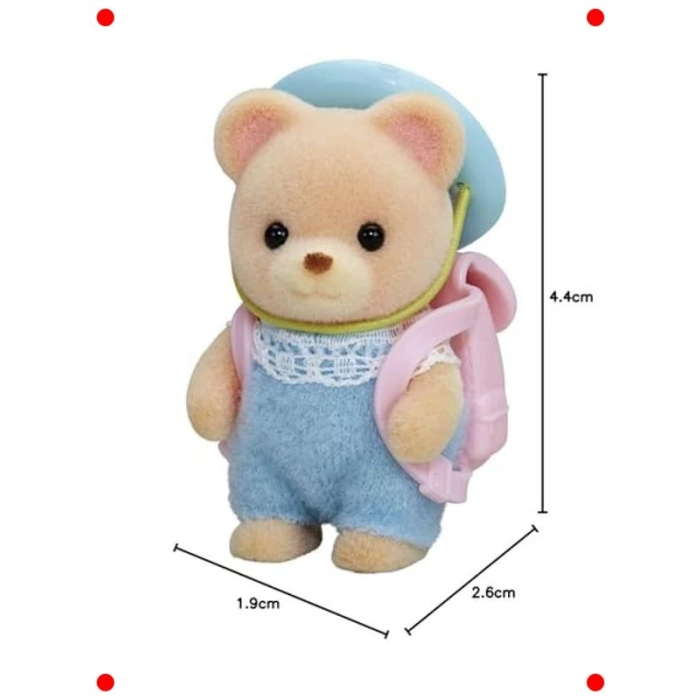 Sevimli Koleksiyonluk Ayı Bebek Figürü