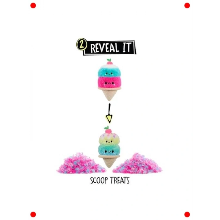 Sevimli Küçük Peluş Dondurma Oyuncak