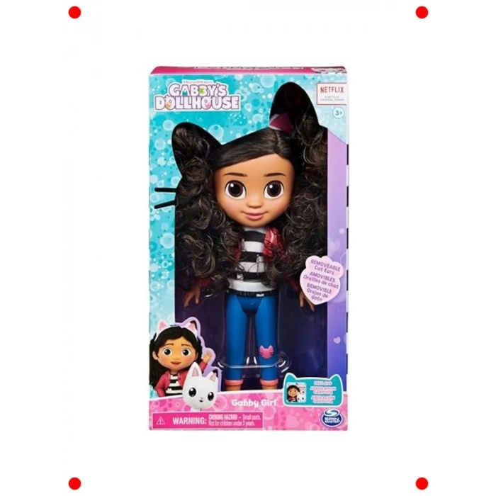 Sevimli Oyun Evi Bebek Figürü - 20cm Çok Renkli