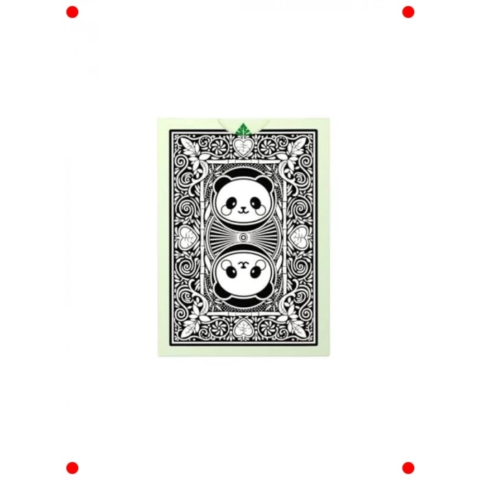Sevimli Panda Temalı Oyun Kartları (1 Deste)