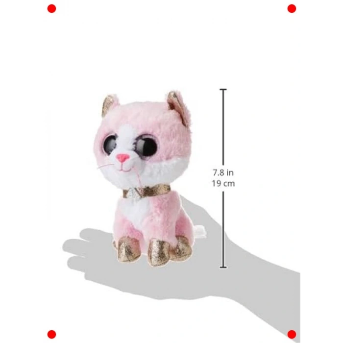 Sevimli Pembe Kedi Peluş Oyuncak - Orta Boy