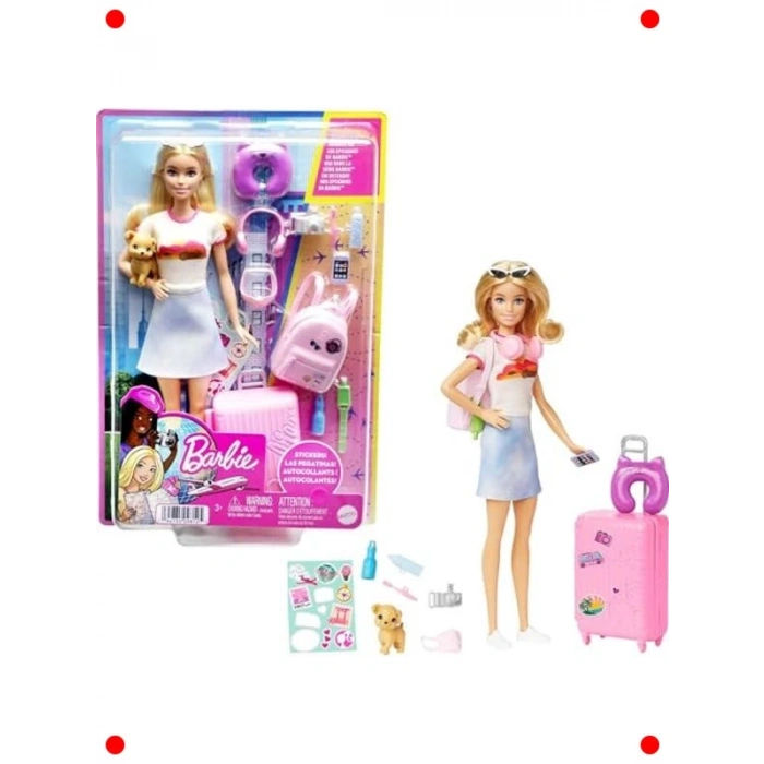 Seyahat Bebeği ve Aksesuar Seti: Yavru Köpek Dahil